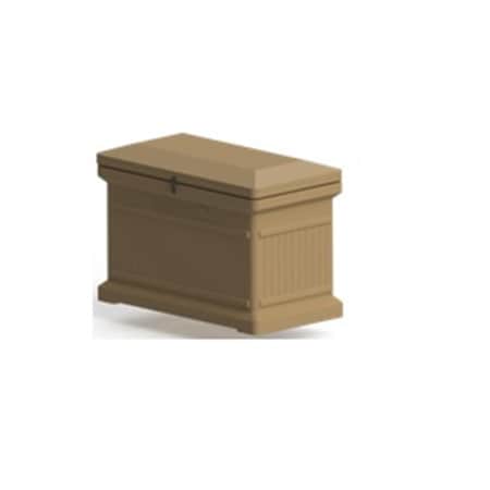 Parche Premium Horizontal Architectural ParcelWirx Delivery Drop Box - Oak PA2649038